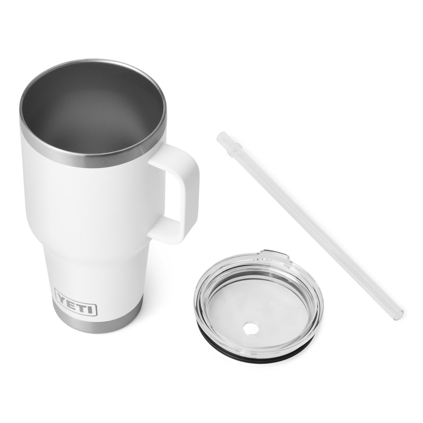 YETI Rambler® 35 oz (994 ml) Straw Mug White