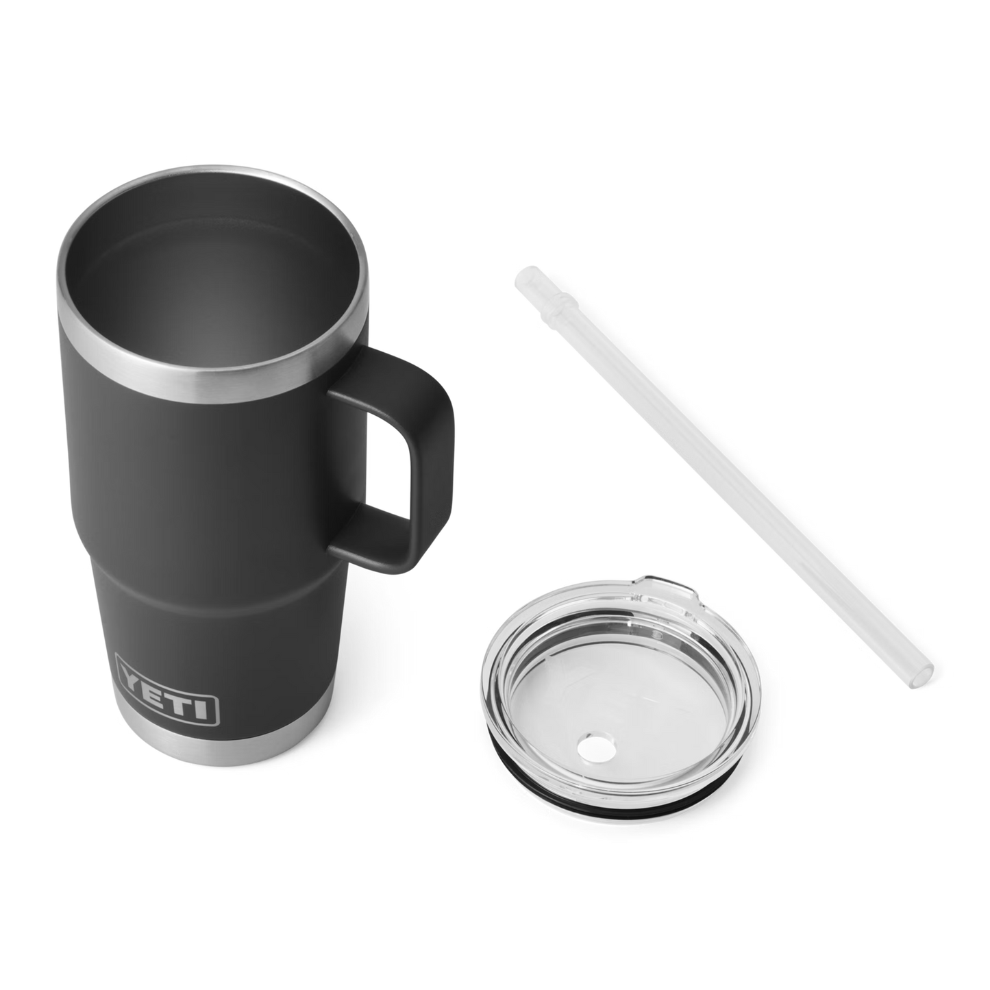 YETI Rambler® 25 oz (710 ml) Straw Mug Black
