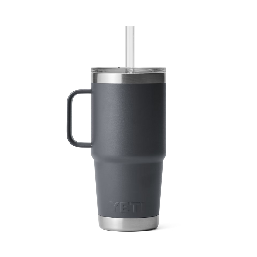 YETI Rambler® 25 oz (710 ml) Straw Mug Charcoal