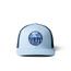 YETI Mountain Badge Trucker Hat Light Blue