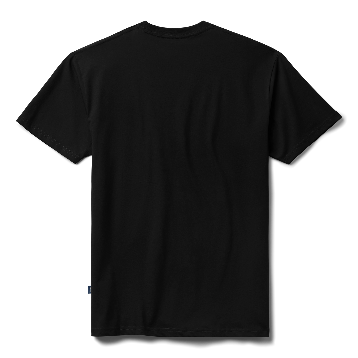 YETI Logo Badge Premium Short Sleeve T-Shirt Black/Grey