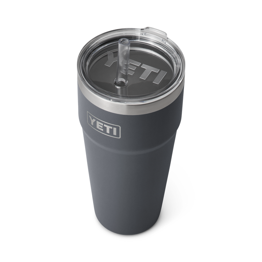 YETI Rambler® 26 oz (760 ml) Straw Cup Charcoal