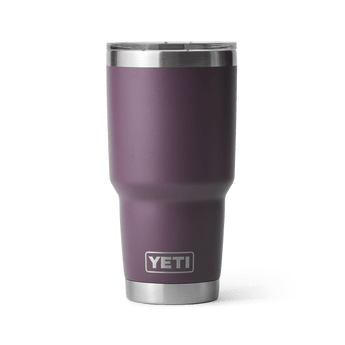 Purple yeti 20 oz rambler clearance